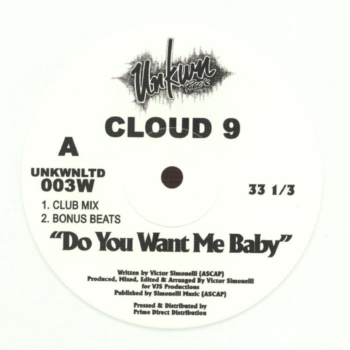 CLOUD 9, Do You Want Me Baby (reissue)