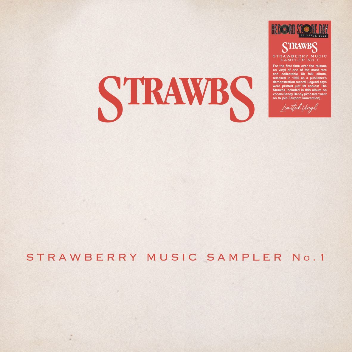 Strawberry Music Sampler No.1 by Strawbs, The