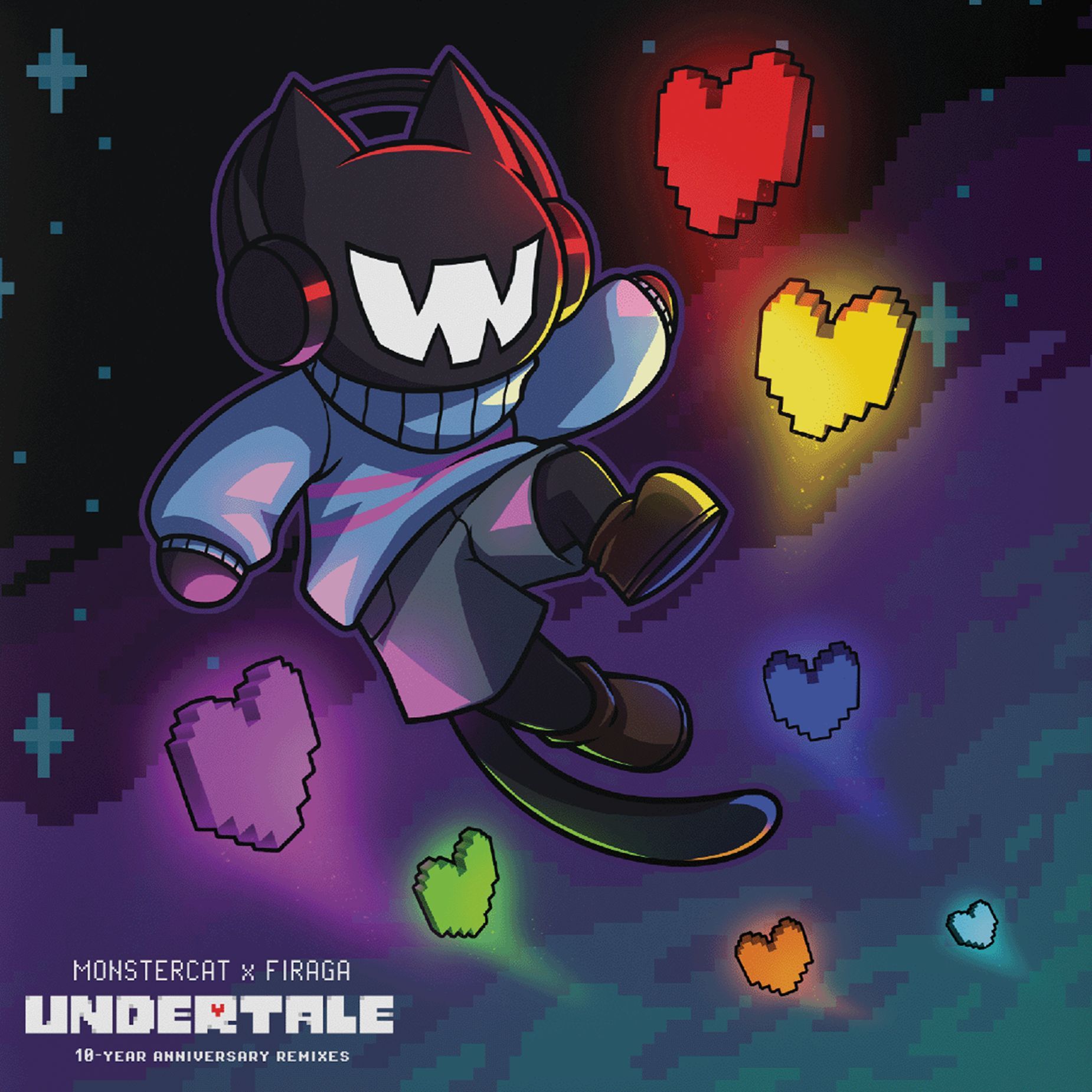 UNDERTALE (10-Year Anniversary Remixes) by Various Artists - Monstercat and Firaga Records