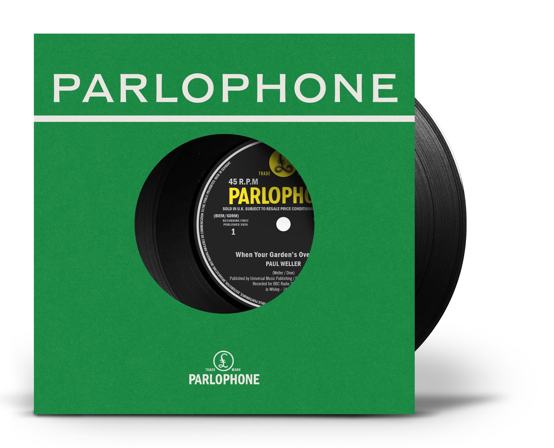 When Your Garden's Overgrown (Live at the BBC / Boy About Town (Live At The BBC) by Paul Weller