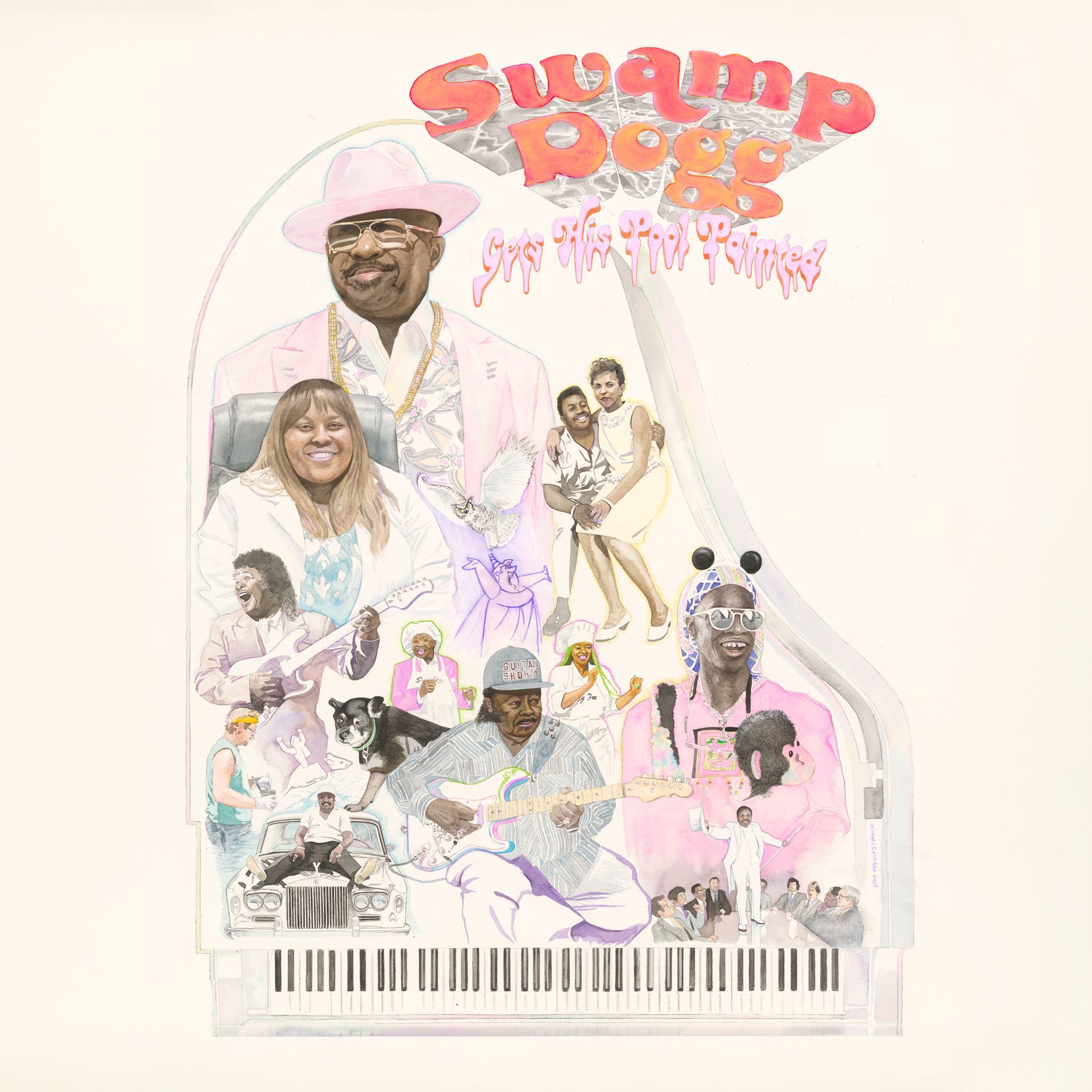 Swamp Dogg Gets His Pool Painted by Swamp Dogg