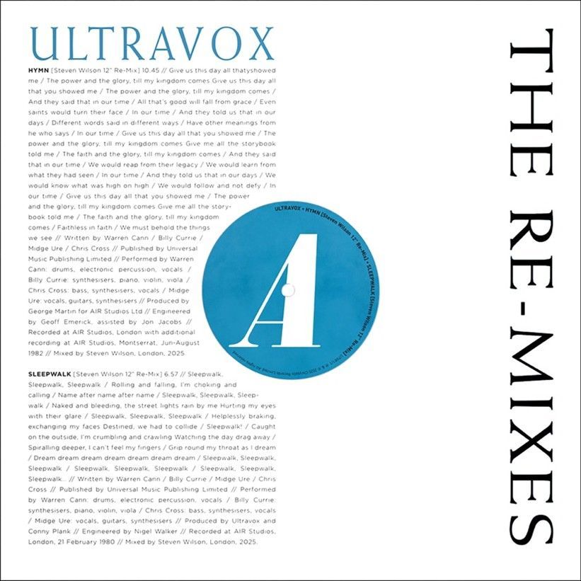 The Re-Mixes by Ultravox