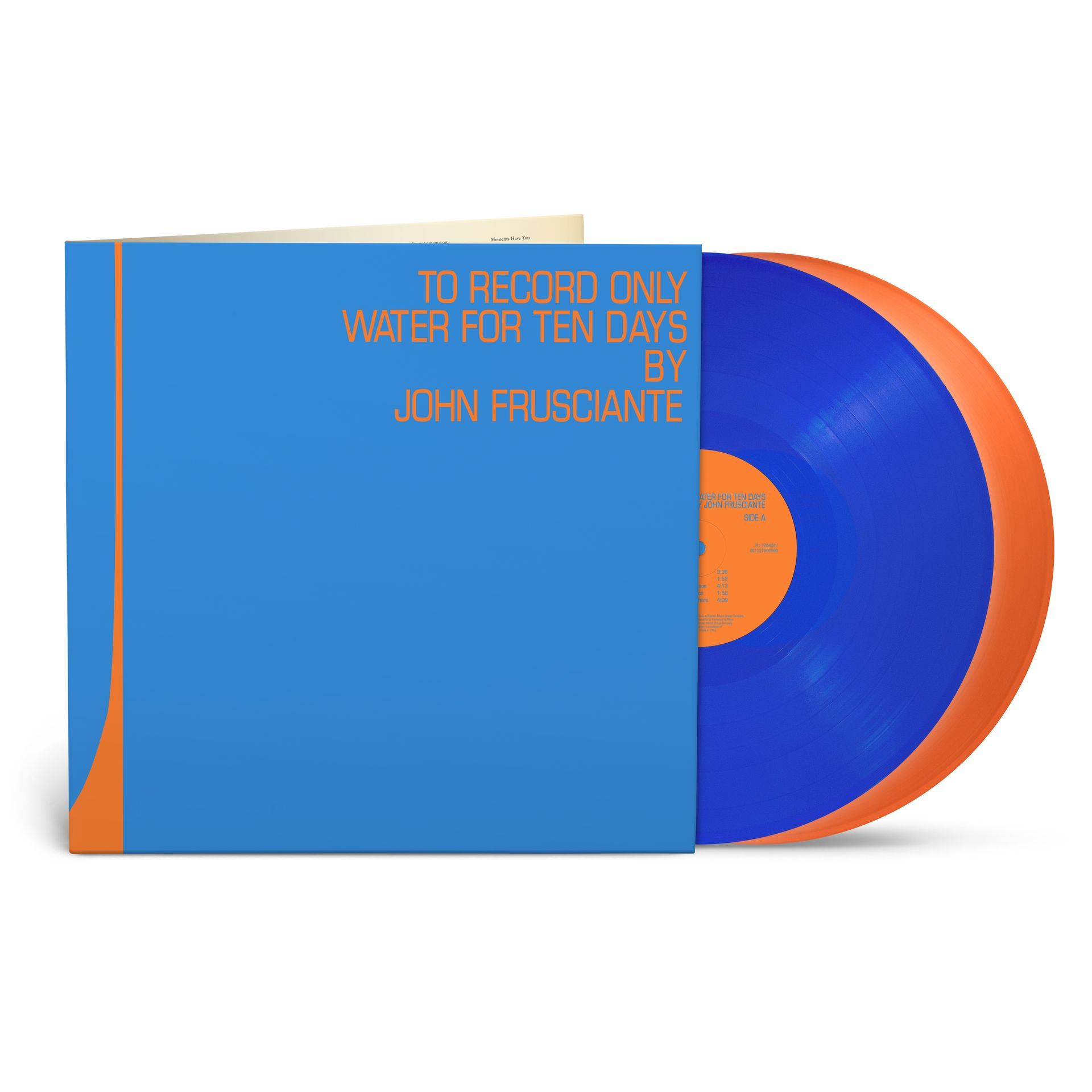 To Record Only Water For 10 days by John Frusciante